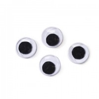 Paste On Eyes 12mm 118 Piece Pack   565199429
